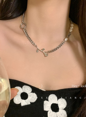 这是什么百搭王者！荒漠玫瑰项链