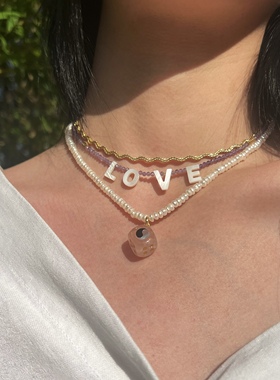 Aurozia18k重镀金锁骨链叠戴百搭