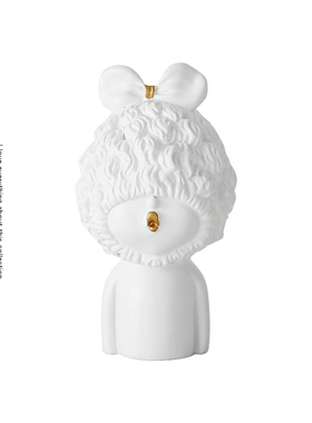 北欧风格小萝莉人物桌面创意摆件