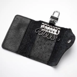 Универсальная вместительная и большая ключница, картхолдер, кожаная система хранения, из натуральной кожи, 2 в 1, воловья кожа