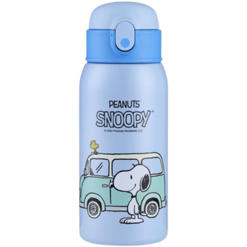 史努比 正版授权史努比316不锈钢保温杯三盖互换学生水壶吸管杯便携礼盒 图片价格品牌报价 原仓数据