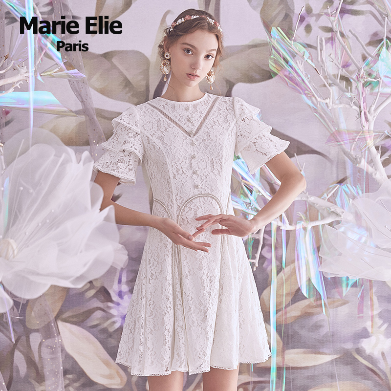 marie elie春夏经典款蕾丝连衣裙 MarieElie连衣裙