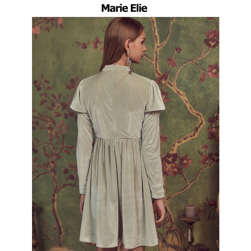 marie elie秋冬新款椿妍幂胤连衣裙 MarieElie连衣裙