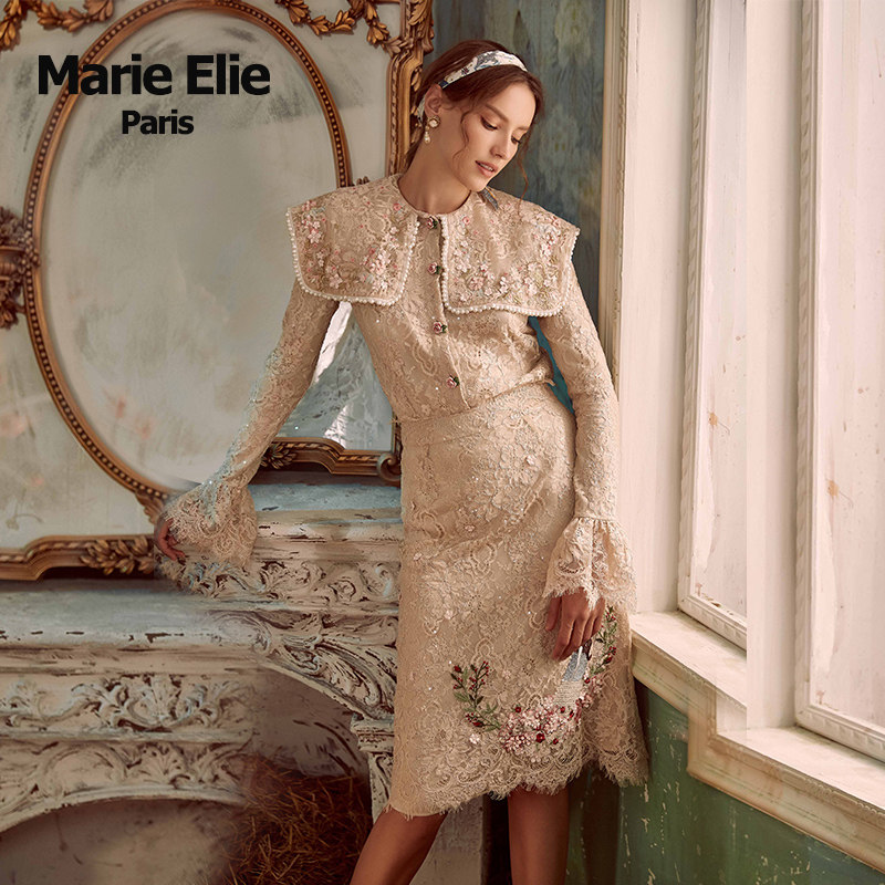 marie elie秋冬经典款半裙 MarieElie半身裙