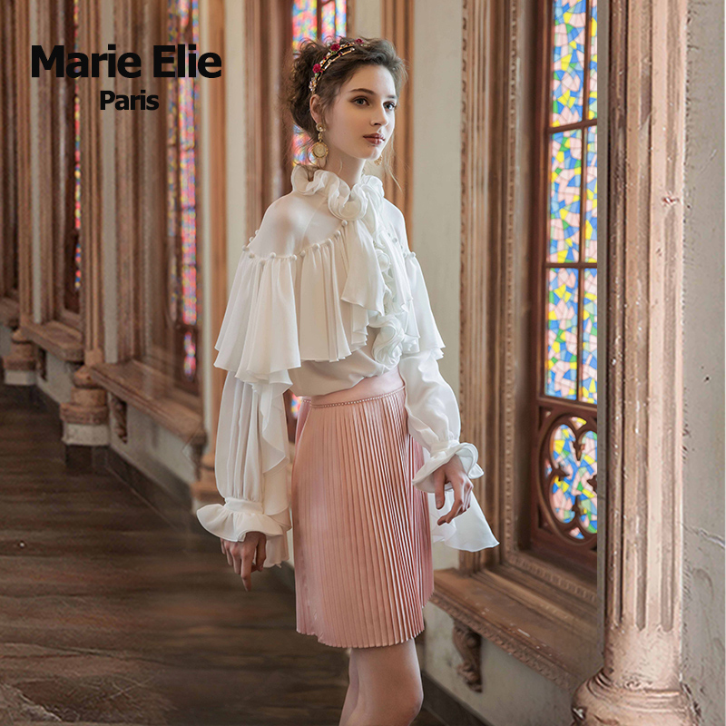 marie elie春夏经典款层层衬衫 MarieElie衬衫