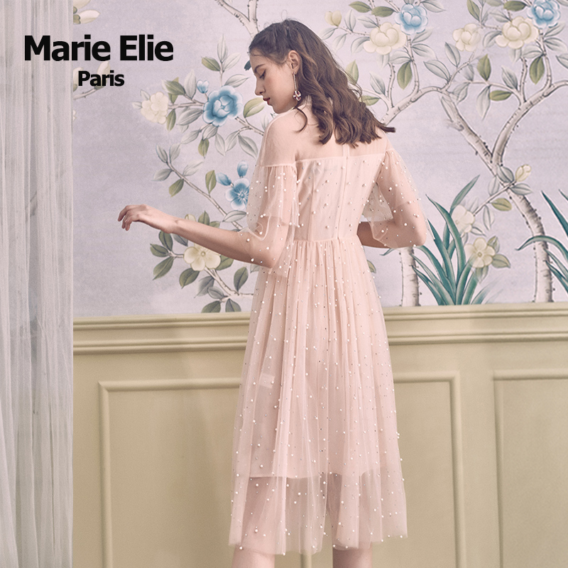 marie elie2018春夏新款慵懒连衣裙 MarieElie连衣裙