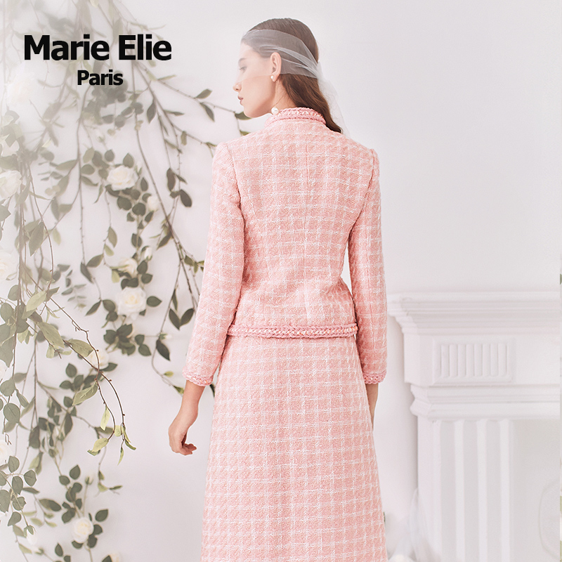 marie elie春夏经典款小香风半身裙 MarieElie半身裙