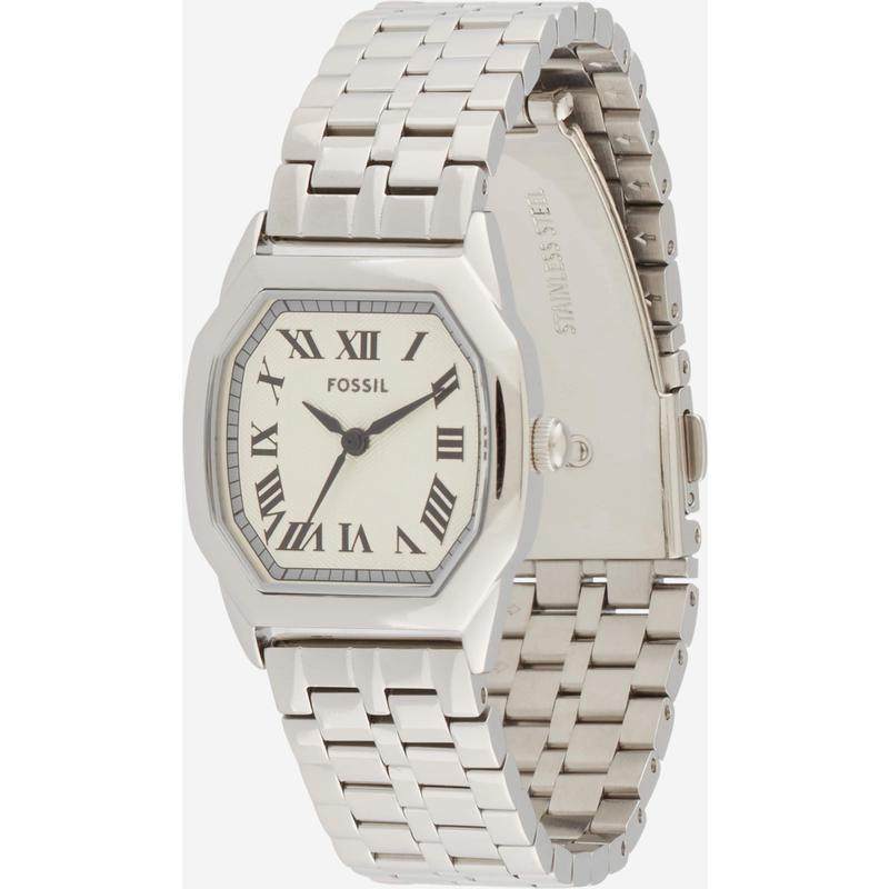 代购Fossil化石女士腕表计时夜光日期防水金属钢带双色罗马字 - 图0