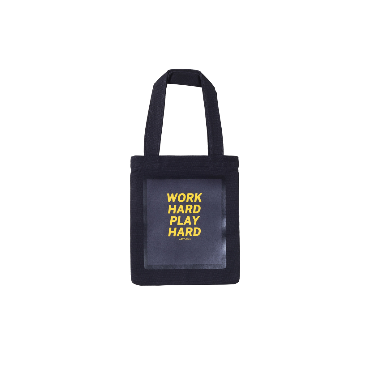 #0032# 迷你 work hard play hard ACRYLISM® mini bag 环保袋 - 图2