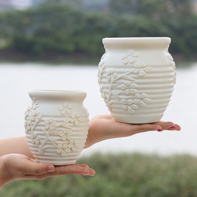 蝴蝶兰花盆浮雕梅花盆多肉石斛盆栽种植透气控根自吸水懒人储水盆,淘宝优惠券,粉丝福利购,淘宝优惠卷