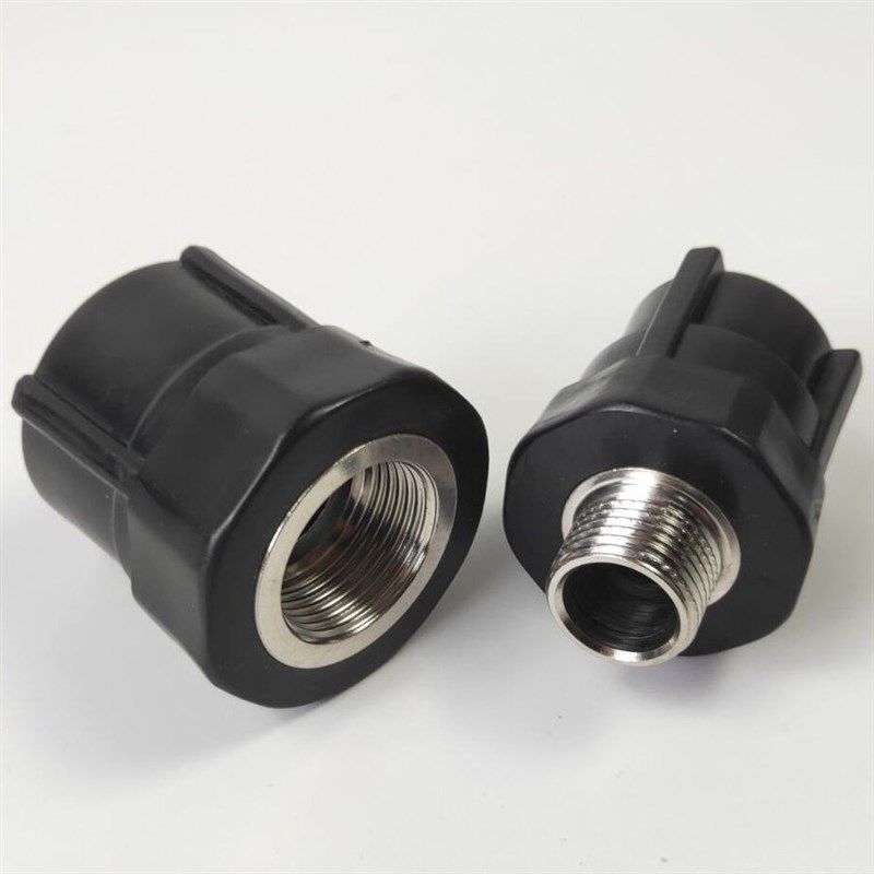 PE新料加厚承插式内外丝牙螺纹直接弯头三通水管配件,淘宝优惠券,粉丝福利购,淘宝优惠卷