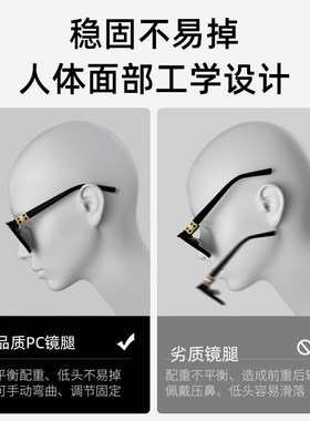 英国DHWA专柜墨镜女款新款高级感显脸小防紫外线大脸显瘦大框防晒