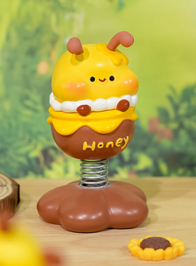 疯Bee摇摇乐盲盒装饰小摆件礼物