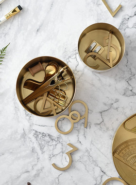 原创黄铜数字DIY门牌号码装饰