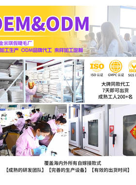 More than 80P combination hot melt false eyelashes假睫毛书