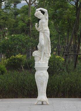 高档酒tv欧式大型美女人物雕k塑室外摆件大店厅客厅落地艺术家居