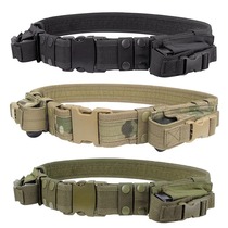 Amazon Exploits Outdoor Tactical Military Training Belt Diligent Duty On-duty Combat Training Function Protective Waist Assembly Girdle