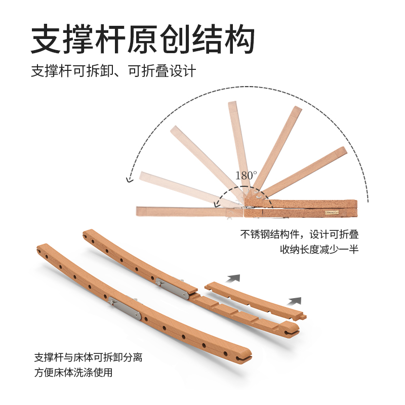 Naturehike挪客折叠帆布吊床户外夏季便携式露营野营加宽双人秋千 - 图2