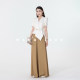 MD Inno Yunjuan Yunshu 2026 Summer Fashion Light Luxury Heavy Industry Design Temperament Short Sleeve Waist Suit