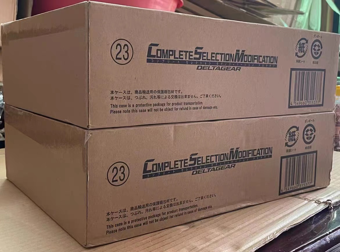 99新开封美品CSM假面骑士Delta德尔塔555腰带全新运输箱 日版现货 - 图2