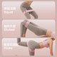 Knitted hip circle that does not break or curl for strength training