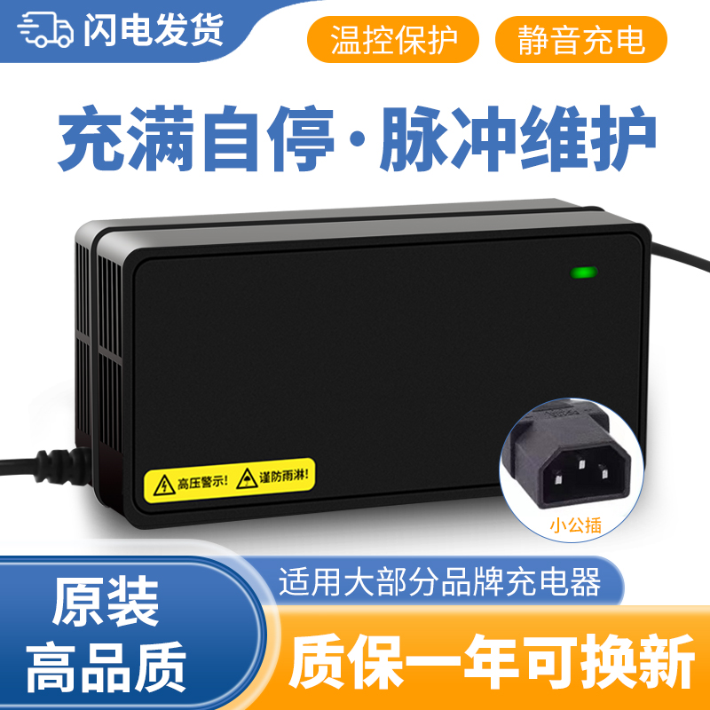 适用新大洲电动车电瓶充电器48V12AH60V20AH72V32A正品原装新国标