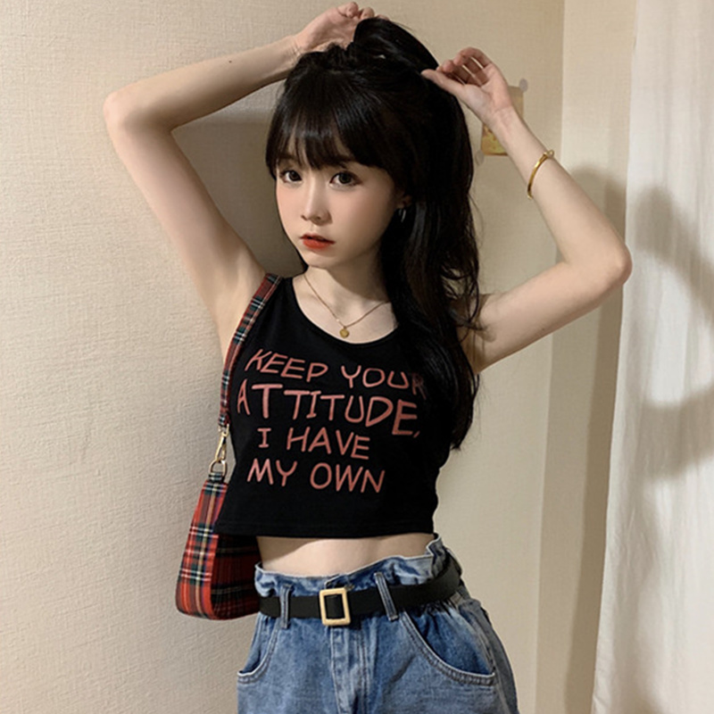 纯棉吊带运动坎肩内搭无袖夏季t恤 舒情莱背心吊带