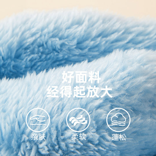 汪汪队儿童帽子男童雷锋帽加绒秋冬2025新款保暖护耳帽宝宝冬季帽