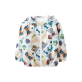 Летняя ветровка для мальчиков, детская дорожная легкая и тонкая одежда для защиты от солнца