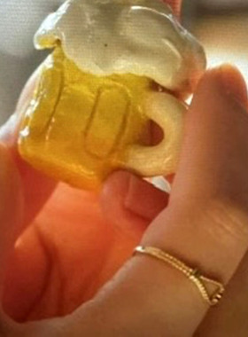 你比星光美丽谭松韵纪星同款珍珠戒指金色日韩简约高级感指圈指环