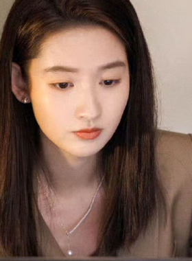 舍不得星星王玉雯唐漾同款不对称高级感百搭珍珠项链choker锁骨链