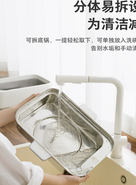 19L大容量0塑0涂层蒸炖煮多功能