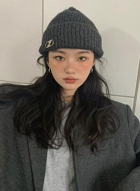 ins网红同款潮牌逛街百搭毛线帽