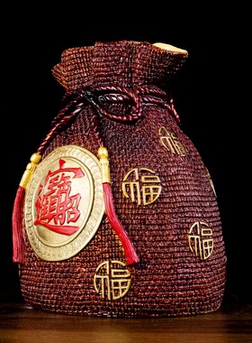 黄铜材质祝福中式客厅