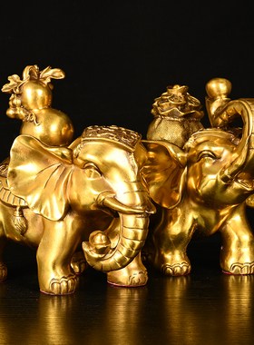 黄铜材质祝福中式客厅