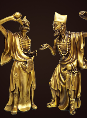 黄铜材质祝福中式客厅