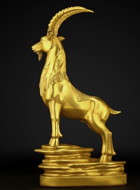 黄铜材质祝福中式客厅