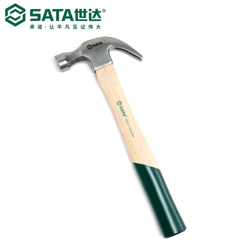 Sata/世达五金工具木柄羊角锤92321/92322/92323/92324/92325锤子-图0