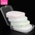 Square Cleansing Wash Puff Box 6 Piece Dày Làm sạch sâu tẩy trang Sponge Sponge Than củi Công cụ trang điểm kháng khuẩn - Các công cụ làm đẹp khác