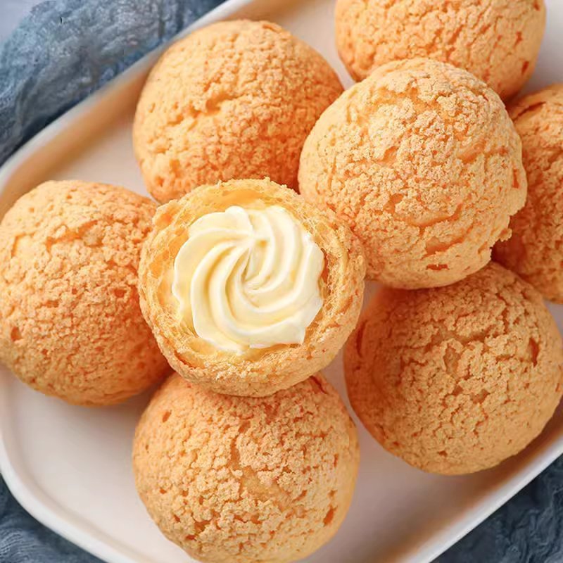 焙乐选泡芙预拌粉泡芙蛋糕材料脆皮酥皮泡芙烘焙原料商用5kg/包,淘宝优惠券,粉丝福利购,淘宝优惠卷