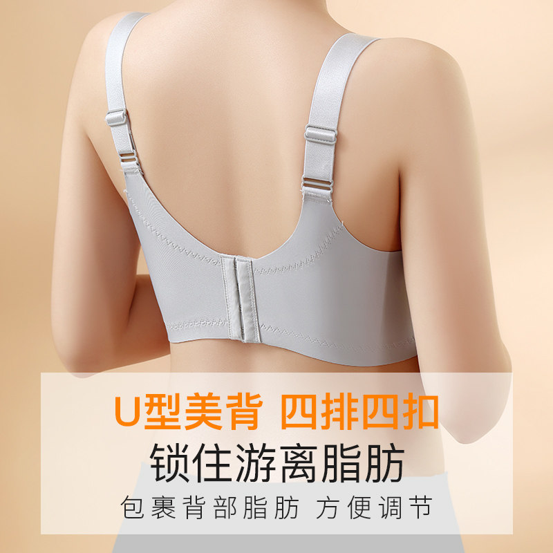 孕妇怀孕期喂奶聚拢女睡觉可穿文胸 欣酷妃哺乳文胸