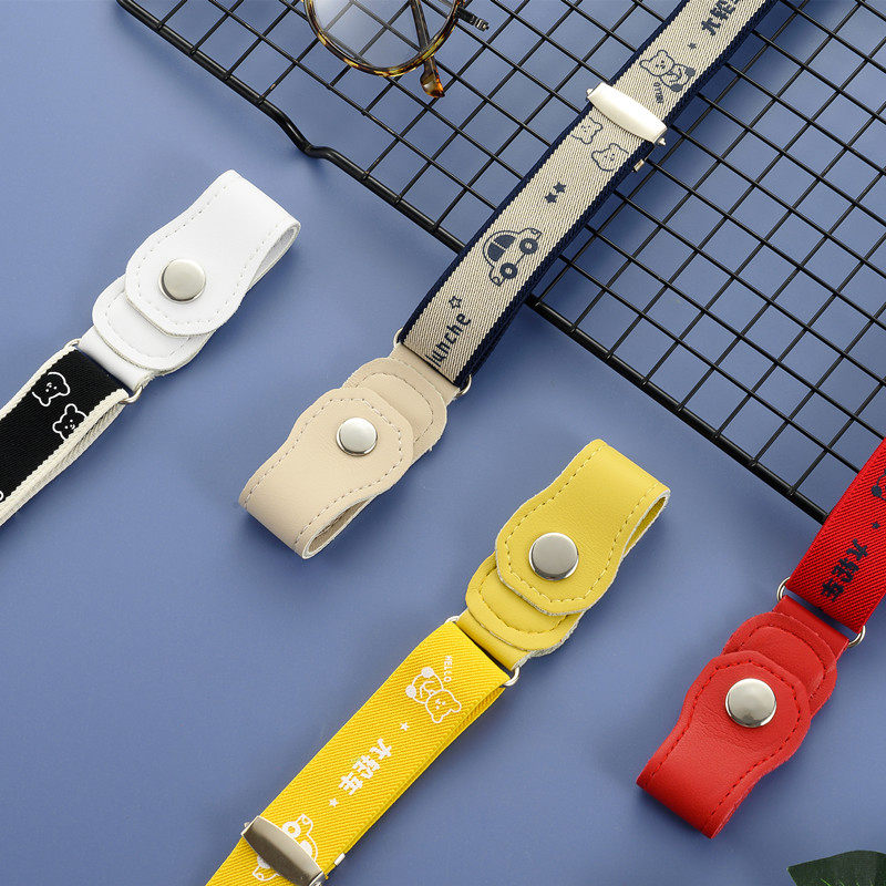 儿童腰带小学生裤带小童中童简便男童女童皮带松紧弹力带收腰神器