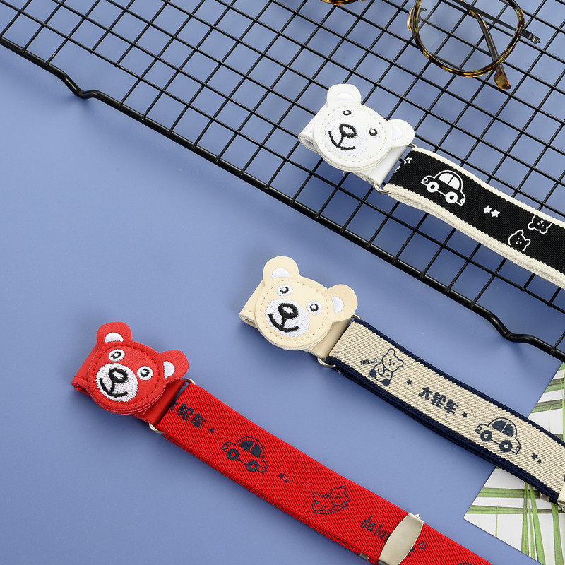 儿童腰带小学生裤带小童中童简便男童女童皮带松紧弹力带收腰神器