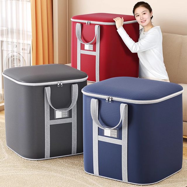 Jiabangshou double-layer thickened waterproof Oxford cloth quilt bag
