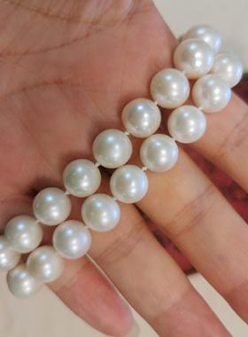 天然大珍珠正圆高亮项链