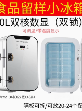 食品留样柜专用柜双锁小冰箱