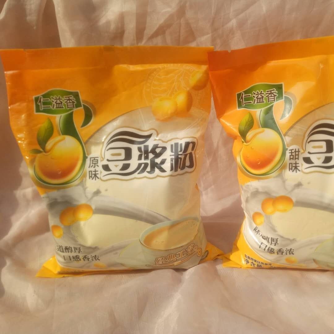 豆浆粉早餐商用甜味原味冲饮营养速溶袋装现磨酒店专用5斤包邮 - 图1