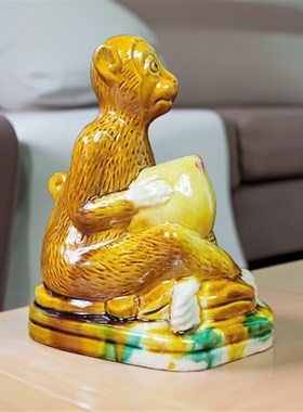 优选十二生肖陶瓷器摆件12生肖猪狗牛羊龙兔猴鸡马V鼠虎工艺品生