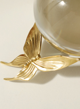 优选新年随手礼水晶球p摆件家居装饰品样板间酒柜茶几电视柜软装