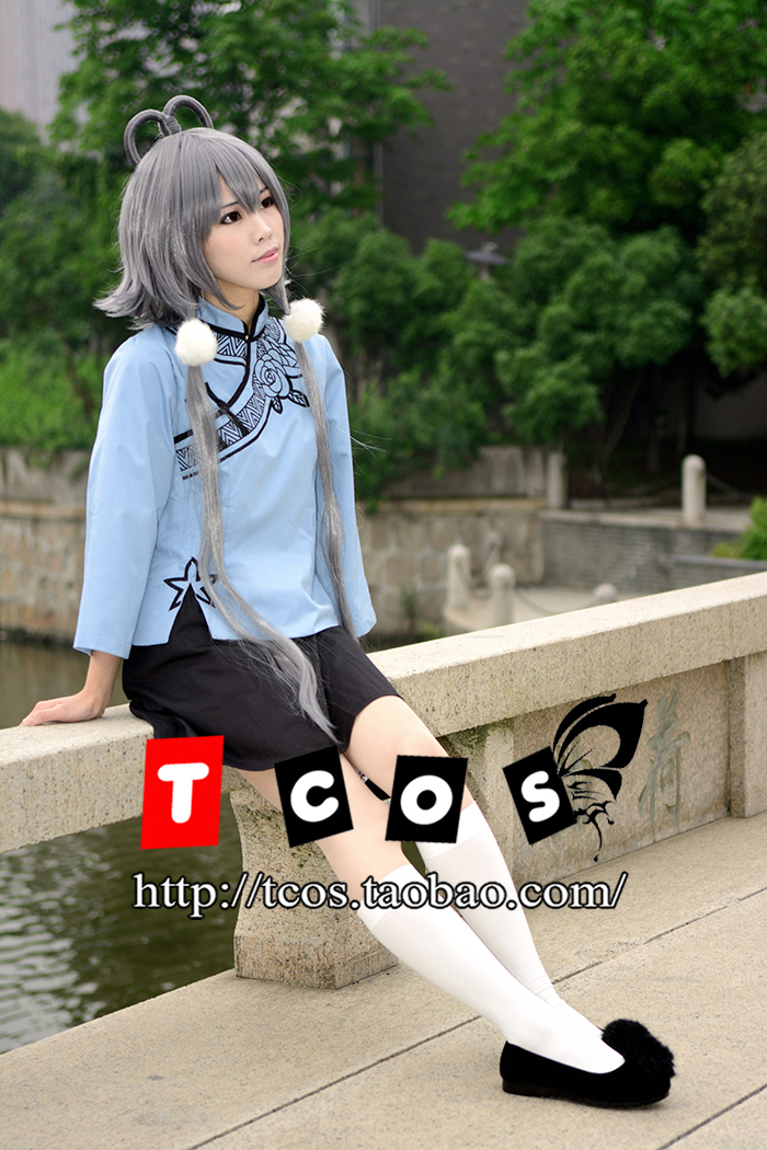 TCOS VOCALOID V家 芝麻糊 洛天依cos服 cosplay服装女现货